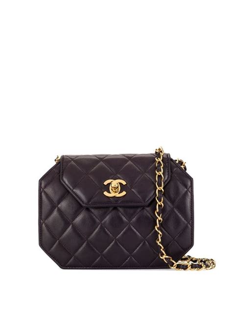 chanel cc logos paris chain bag